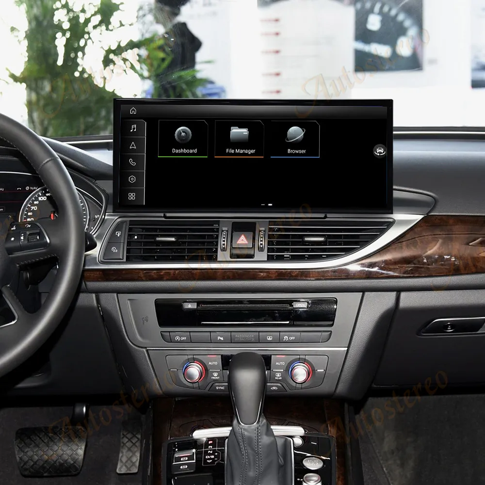 Фото 15,8-дюймовый Android 14 Qualcomm Carplay для Audi A6 A7 2016-2018: автомобильная GPS-навигация, мультимедийный проигрыватель, автомагнитола №2