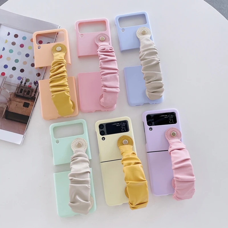 

Чехол-книжка для Samsung Galaxy Z, 4 Z, 3 дюйма, с ремешком на запястье