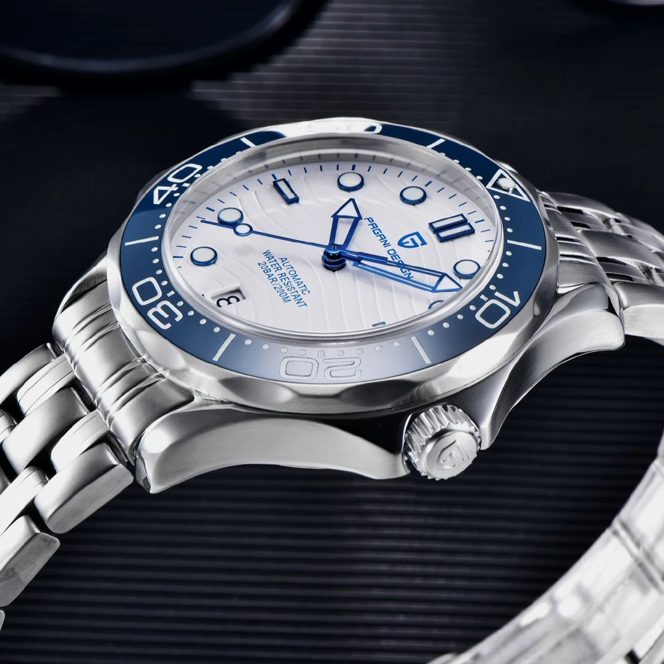 

2022 New PAGANI DESIGN 1685 Men's Watches Mechanical Wristwatch for men Automatic watch men Japan NH35A 20Bar Steel Dive Clock