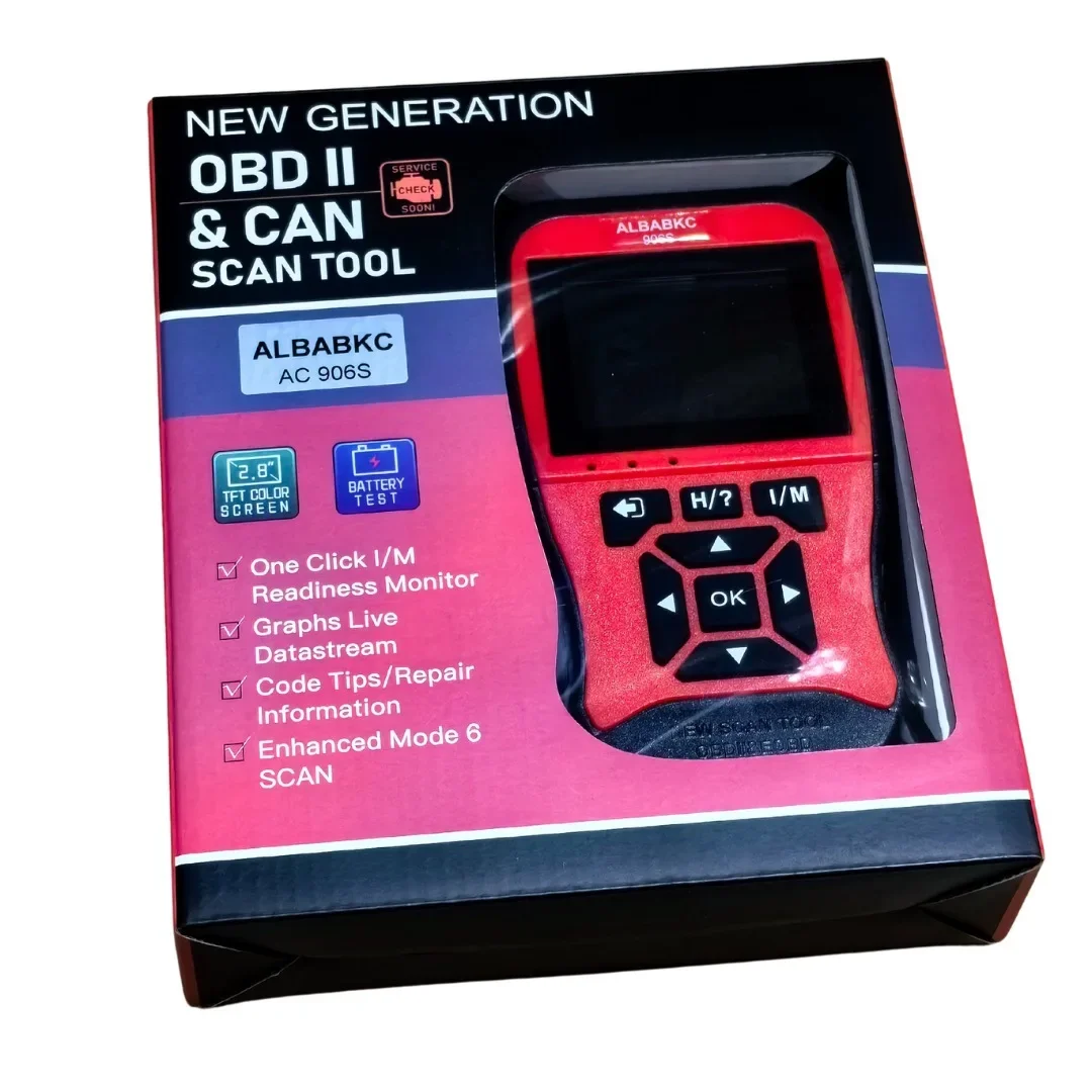 Трансграничный AC906S/JD906S OBD2 диагностический инструмент двигателя автомобильный