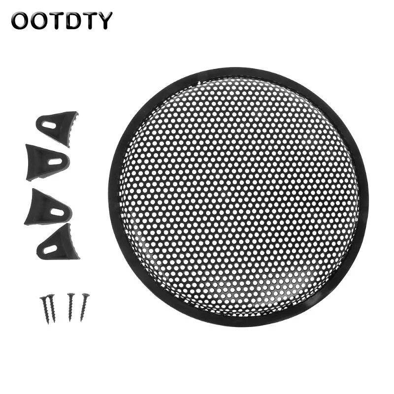 

10 inch Universal Car Speaker Grille Speaker Protection Cover Loudspeaker Accessories Grille Speaker Preserve Net Cover Speaker