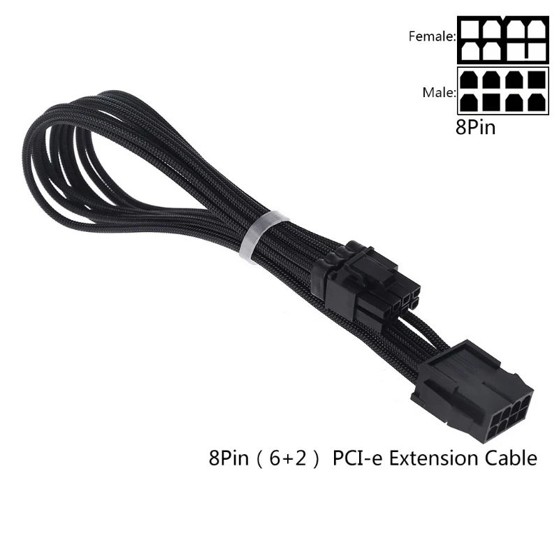 Удлинитель для втулки 24-контактный A TX/EPS/8-контактный PCI-E GPU/8-контактный