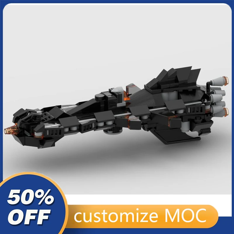 

205 детали, Галактический круизер MOC-50219 Звездные войны, Модульные строительные блоки, игрушки на день рождения, рождественские подарки для де...