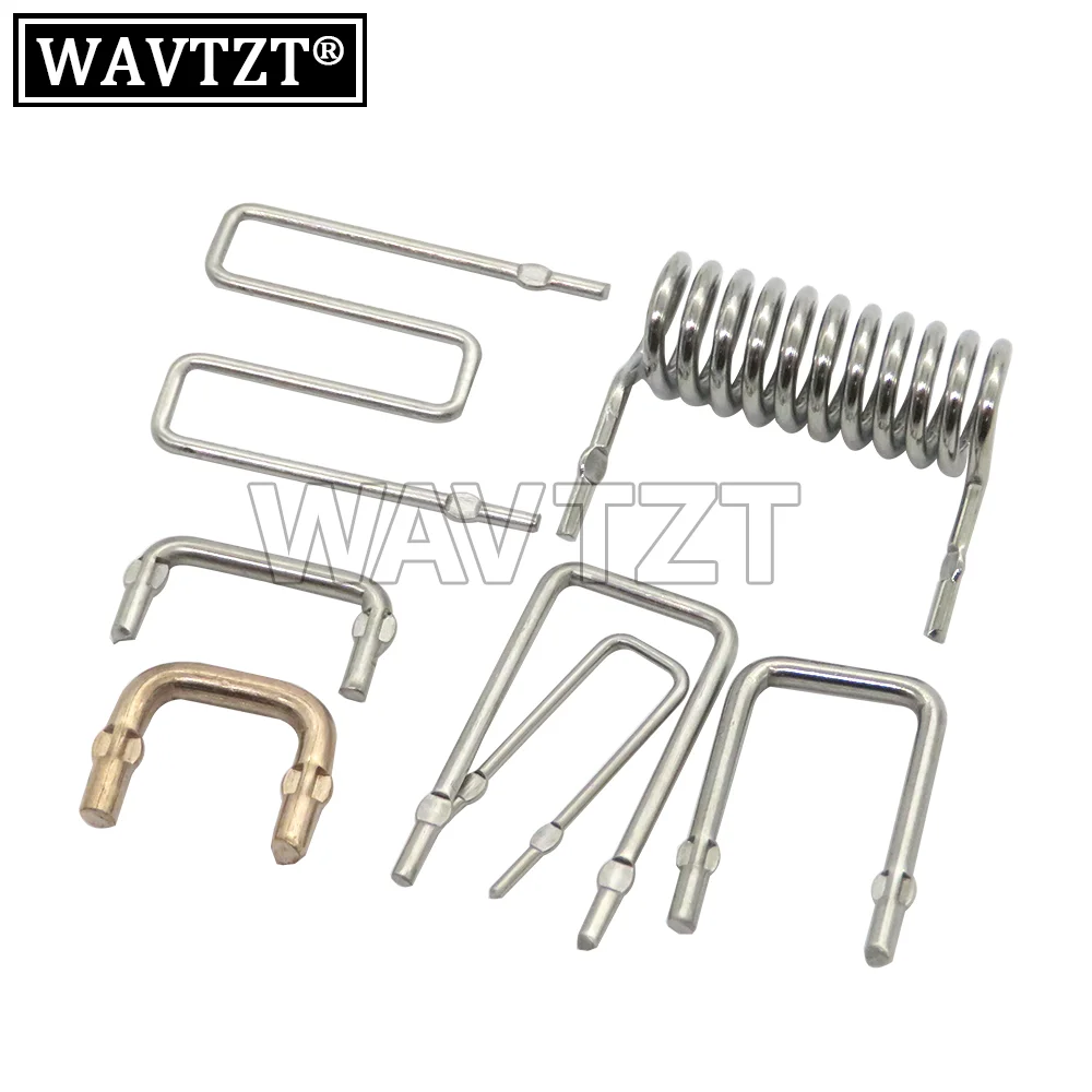 Медный резистор Kang 10 шт./медный проволочный резистор 0,001r ~ 0,1r шаг 10 мм 12,5 мм 15 мм 20 мм/1mR ~ 100mR 10mR 5mR 0,005r