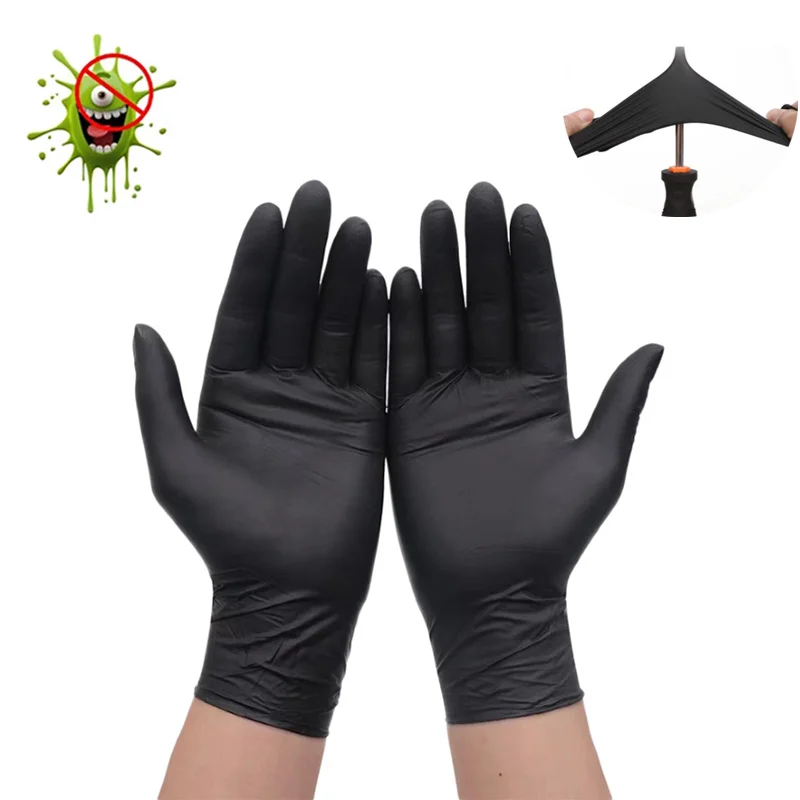 

20pcs Nitrile Disposable Gloves Waterproof Food Grade PVC Latex Gloves for Household Kitchen Laboratory Cleaning Gloves Home