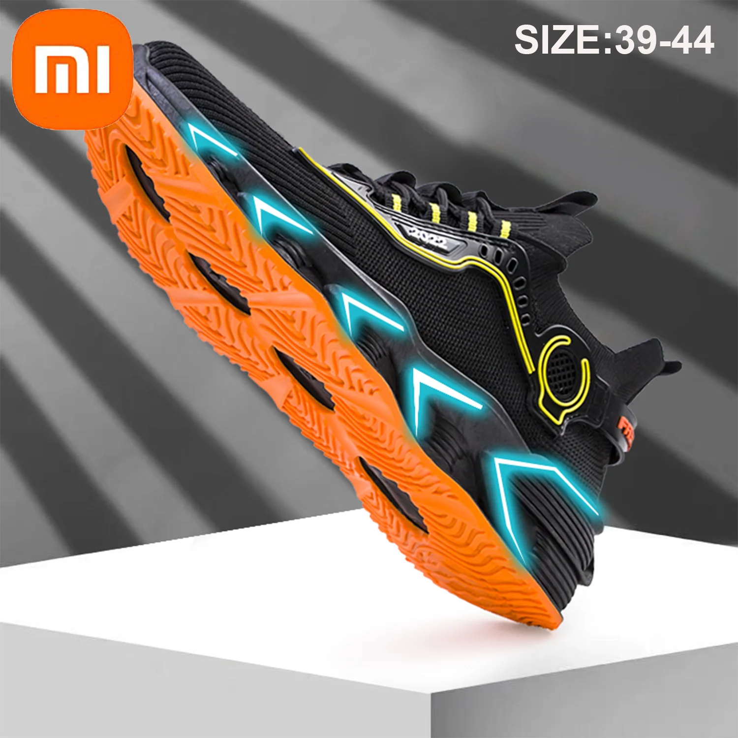 

Кроссовки Xiaomi Mijia Мужские дышащие, повседневная Уличная обувь для бега, удобные теннисные туфли