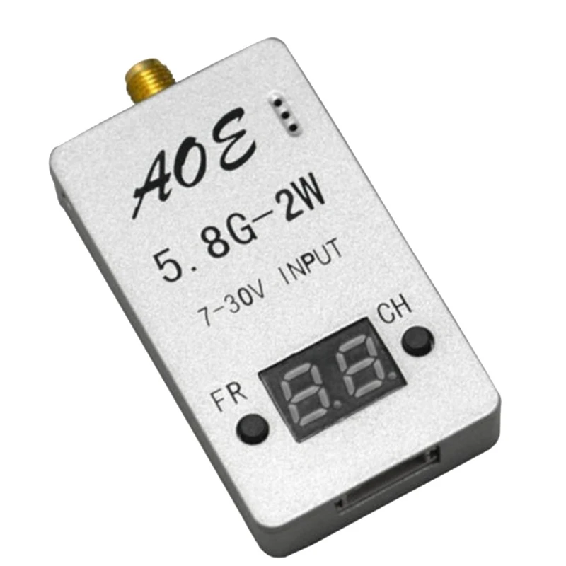 TS933 2 Вт 5 8G FPV VTX 2000 МВт 48CH 5V 7-30V вход фотоэлектрический передатчик для дрона