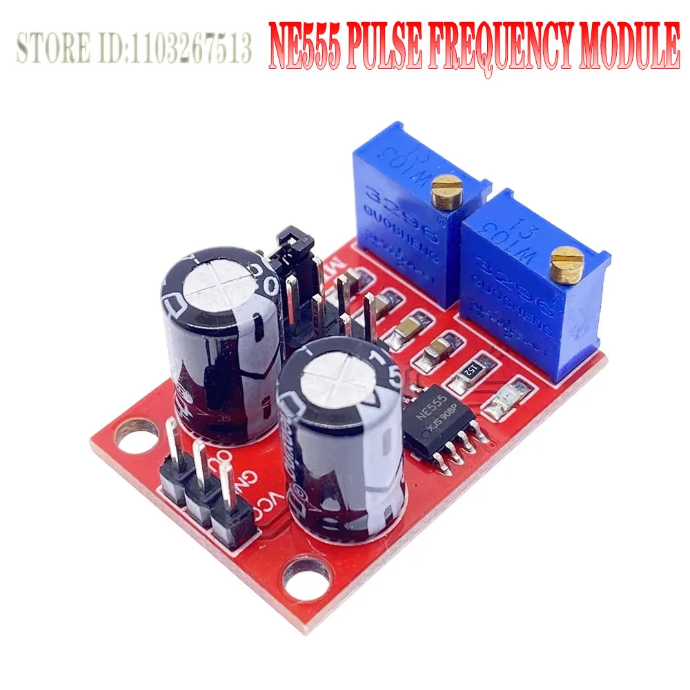 NE555 импульсная Частота Рабочий цикл регулируемый модуль генератор сигналов