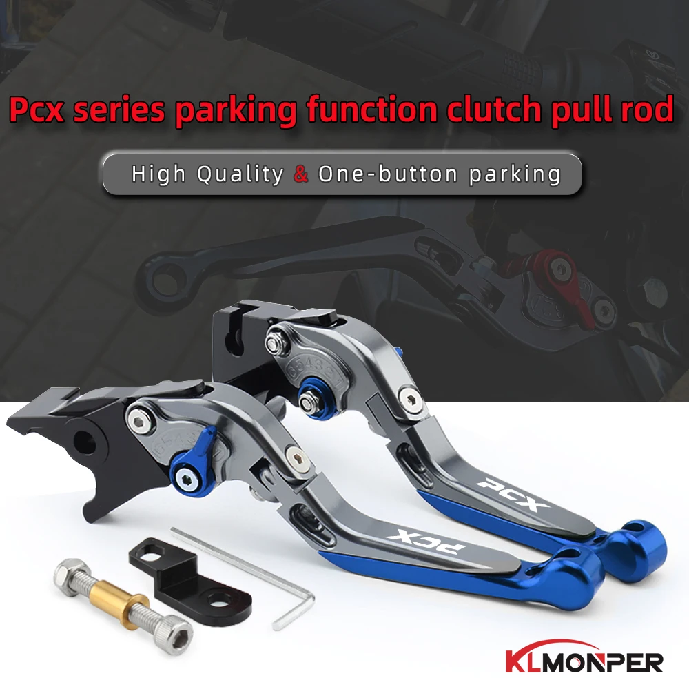 

For HONDA PCX 160 PCX160 Motorcycle Parking Clutch Brake Lever Adjustable Foldable with Parking Lock Stopper Accessories Pcx160