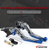 for honda pcx 160 pcx160 motorcycle parking clutch brake lever adjustable foldable with parking lock stopper accessories pcx160