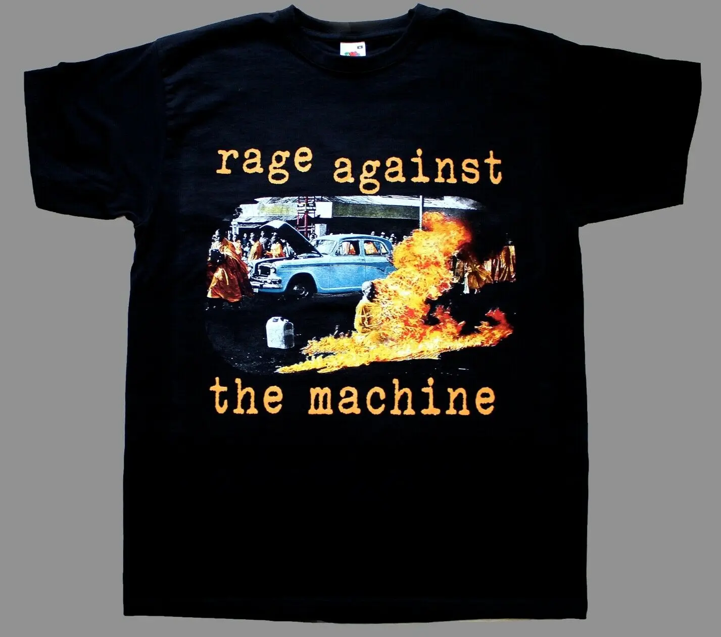 

RAGE AGAINST THE MACHINE RATM'92 AUDIOSLAVE NEW BLACK T-SHIRT