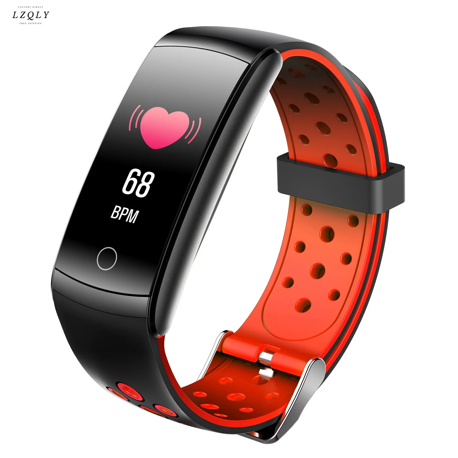 

Q8l smart Bracelet color screen IP68 waterproof dynamic heart rate blood pressure blood oxygen call reminder sleep monitoring
