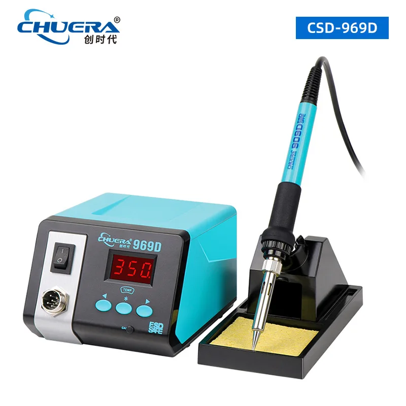 CSD 969D Digital Constant Temperature Welding Table 75W Electric Iron Band Sleep Temperature Control