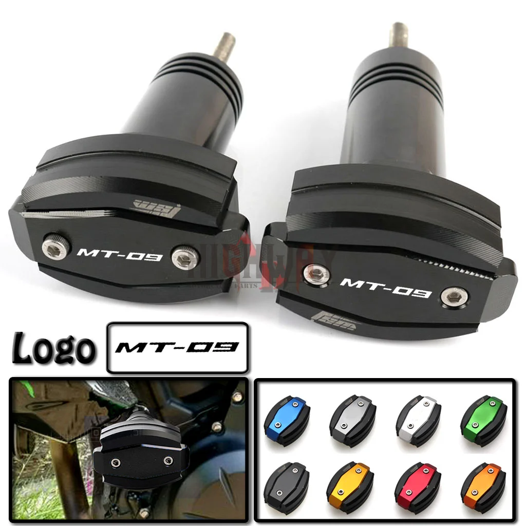 

Motorcycle Crash Pad Protector CNC Engine Cover Frame Sliders Falling Protection For YAMAHA MT09 FZ09 MT-09 FZ-09 2013-2017