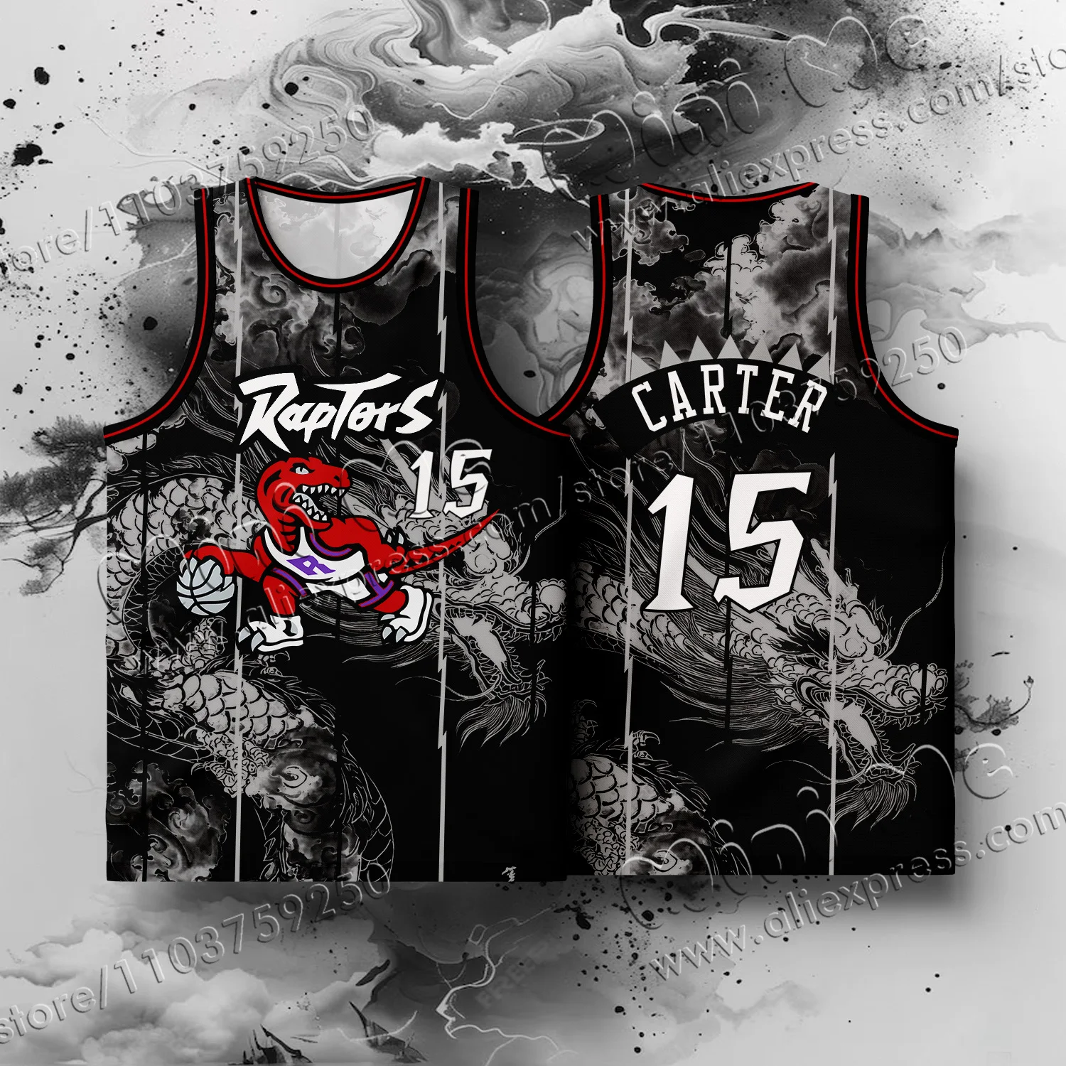 Унисекс Ретро Баскетбольная Тренировочная Футболка С 3D Принтом Swingman Player McGrady