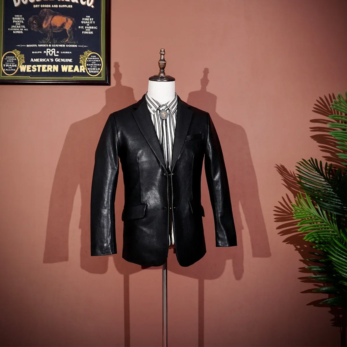 Тупая бритва Infernal Affairs Tony Leung Chiu Wai Итальянский костюм растительного дубления Овца