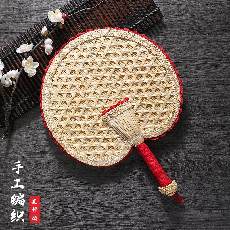 

Летний ручной работы старомодный веер в виде листьев кошки, ручная работа, домашний веер в виде банана для маленьких детей