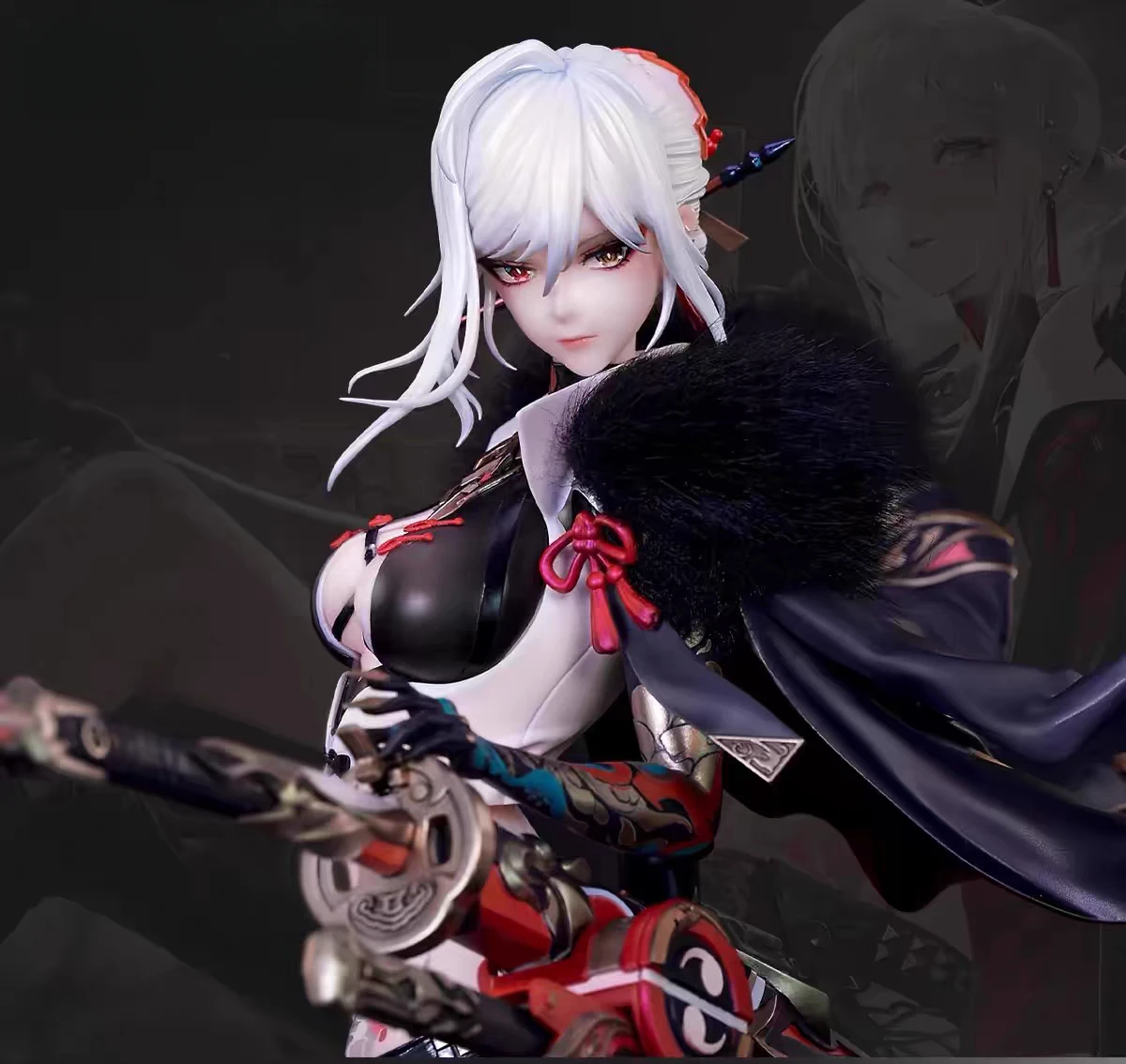 Фото Игровой персонаж Lucia GREY RAVEN: PUNISHING Скульптура Фигурки Мультяшная Коллекционная модель игрушки Аниме Статуя Фигурки Предпродажа №1