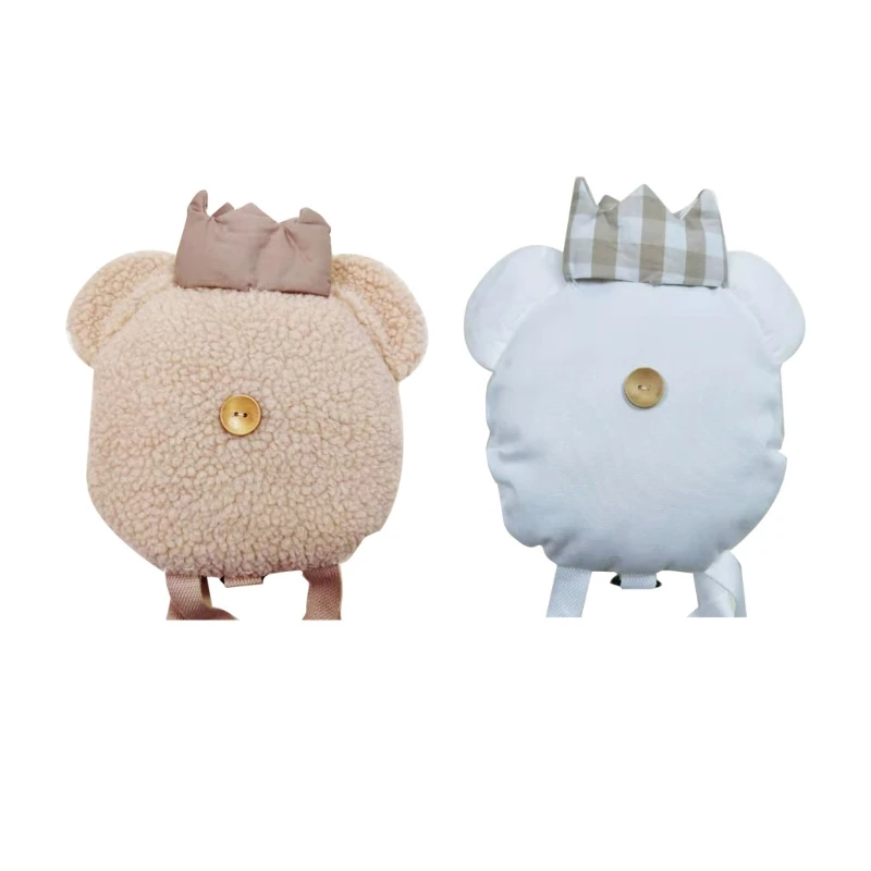 

Preschool Students Backpack Crown Anti lost kids Cartoon with 2 Ears Children
