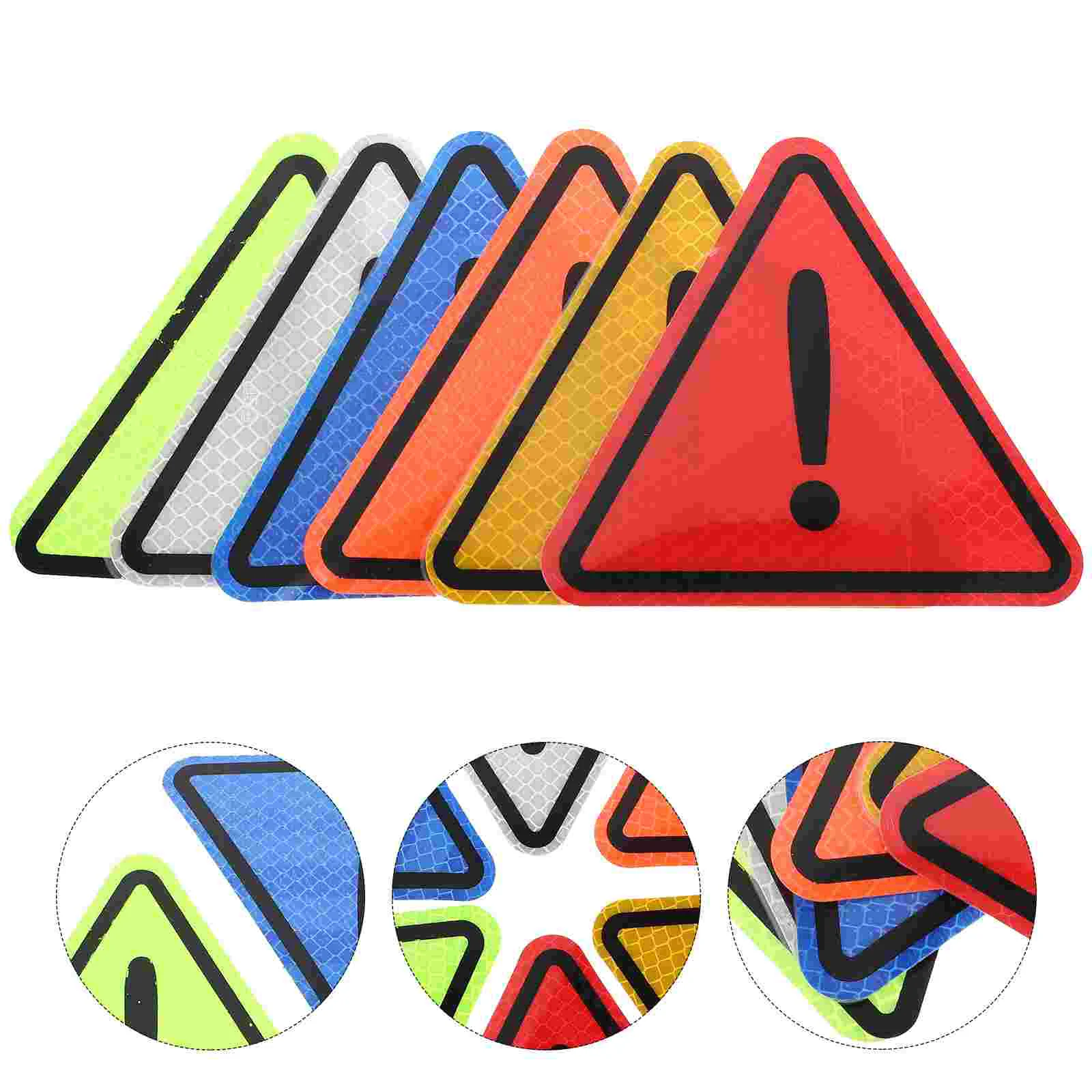 

Triangle Auto Stickers Triangular Car Danger Signs Car Stickers Safety
