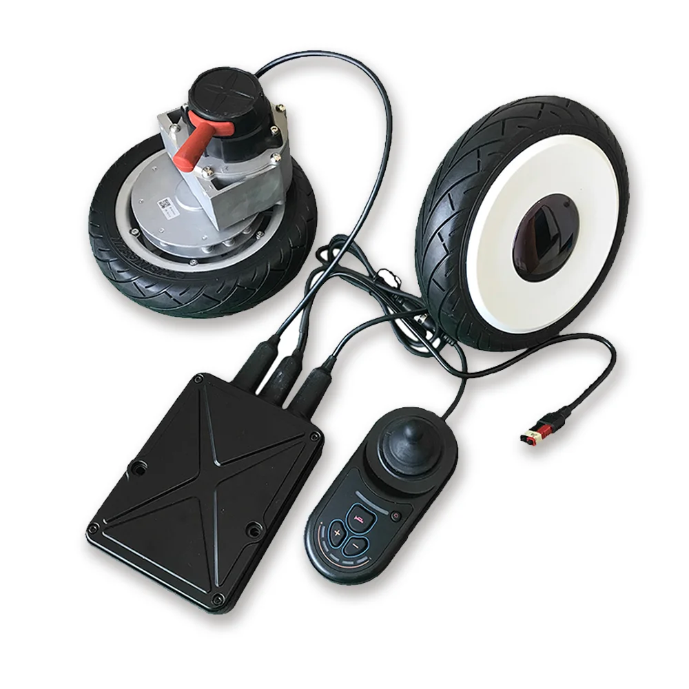 

high torque electric wheelchair engine motor 10 inch hub motor and electric wheelchair joystick controller 24v