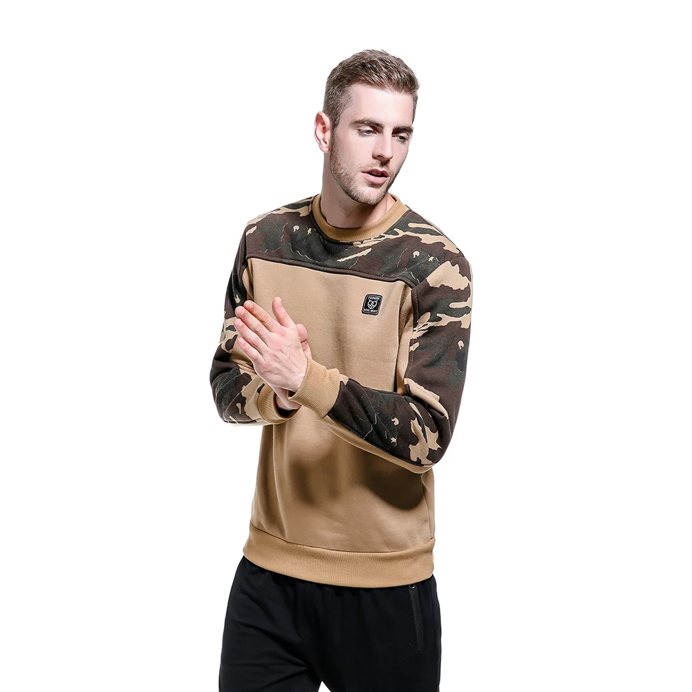 

2022 Newest Autumn Hoody Men Tracksuit O Neck Casual Camouflage Sweatshirt for Man Sport Streetwear