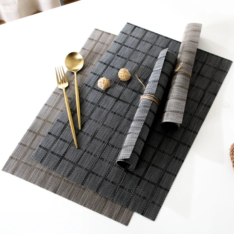 Набор из 4 салфеток Нескользящие термостойкие и простые в обслуживании моющиеся