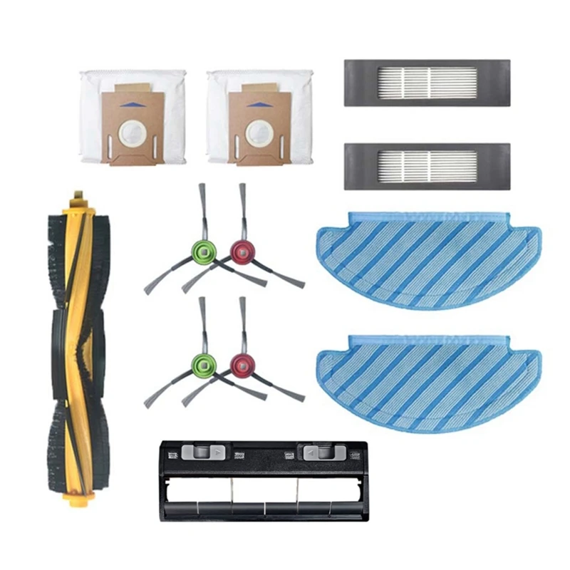 

12 шт. для робота-пылесоса ECOVACS Deebot T9 T9max T9power T10 с щеткой и фильтром