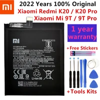 xiao mi original phone battery bp41 4000mah for xiaomi redmi k20 mi 9t k20 pro 9t pro replacement battery tools kits