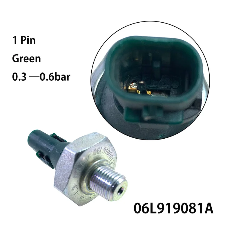 

Датчик давления масла 06L919081 для A1 A3 A4 A5 A6 A7 A8 Q3 Q5 Q7 Arteon Beetle Golf Jetta Passat Tiguan 06L919081A, 1 шт.