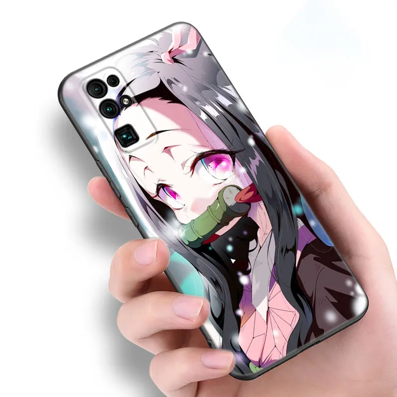 anime demon slayer phone case for huawei honor 60 50 se 30s mate 30 20 10 lite 40 nova 9 8 pro y60 8i 7i 7se 5t premium cover free global shipping