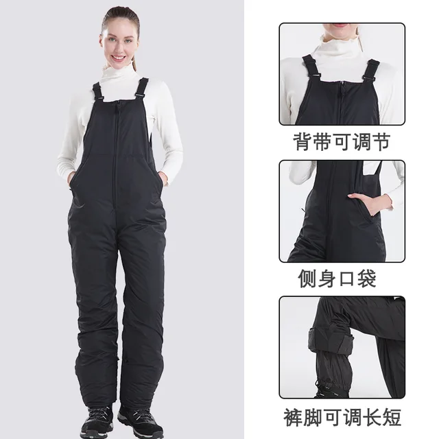 Straps Windproof Ski Pants Veneer Ski 