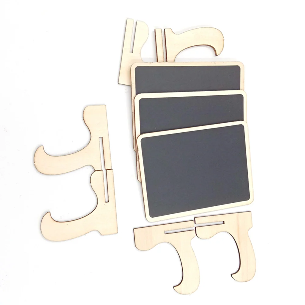 

20pcs Chalkboards Mini Blackboard Wood Chalkboard for Birthday Kindergarten
