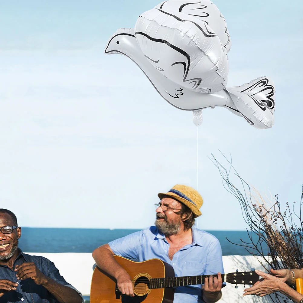 Наружный декор воздушные шары голубь свадьба украшения трехмерный мемориальный