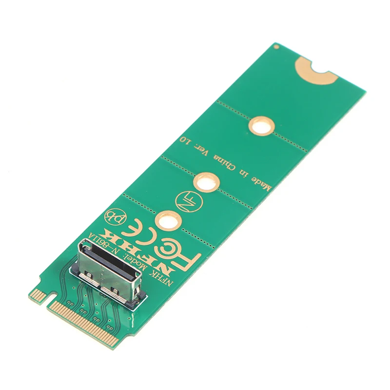 

Nvme m.2 ngff interface to oculink sff-8611 adapter card Without Cable