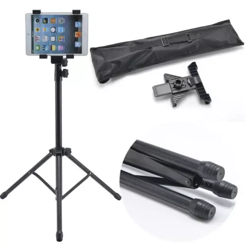in For iPad Mini Air Pro Tablet Adjustable Floor Mount Stand Holder Tripod tablet mini  keycaps mouse pad sonic adaptor us
