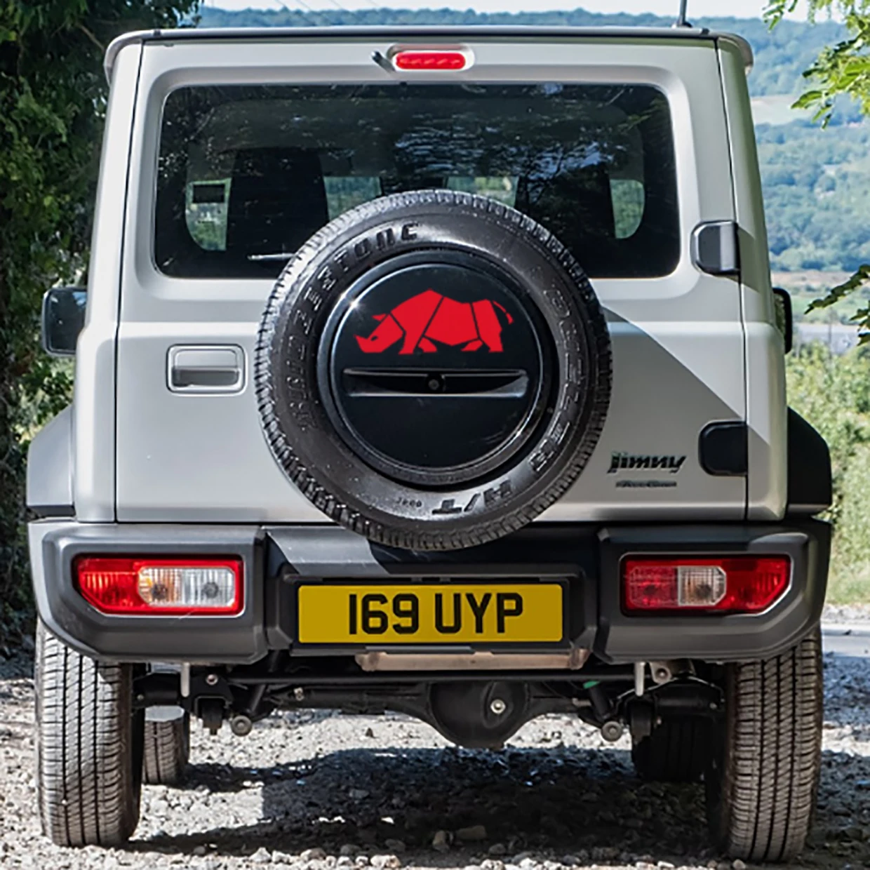 Автомобильные наклейки Rhino Adventure украшения для автомобилей виниловые Suzuki JIMNY JA51