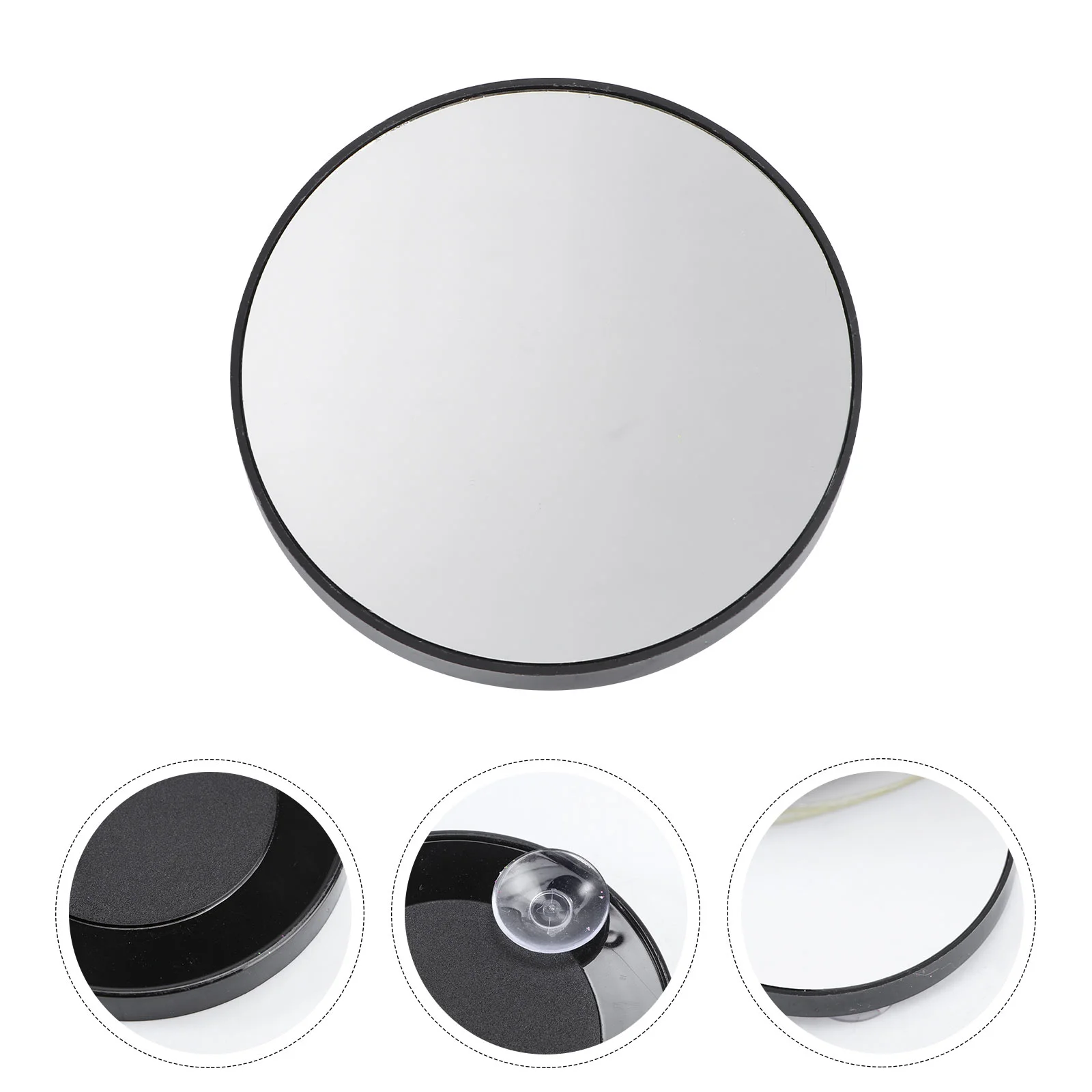 

Mirror Suction Magnifying Makeup Travel Cup Shower Cups Fogless Bathroom 15X Compact Shaving Portable Vanity Round Magnify Hair