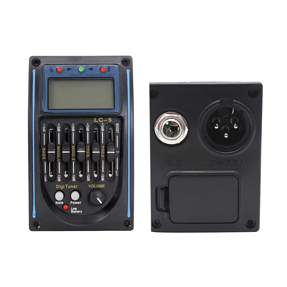 5-канальный Звукосниматель Для Классической Акустической Гитары Предусилитель