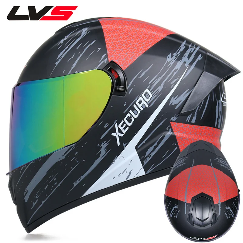 Suitable for ORZ helmets, full helmets for men and women, double lenses, electric vehicles, Bluetooth off-road helmets enlarge