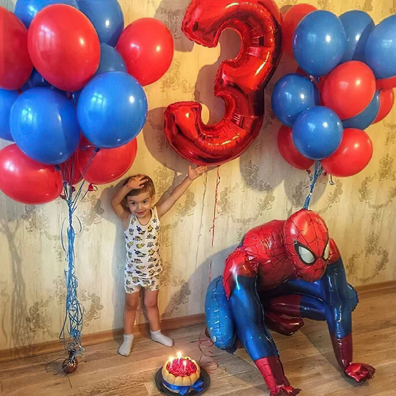 4D гигантский герой алюминиевая пленка воздушный шар для мальчика украшения
