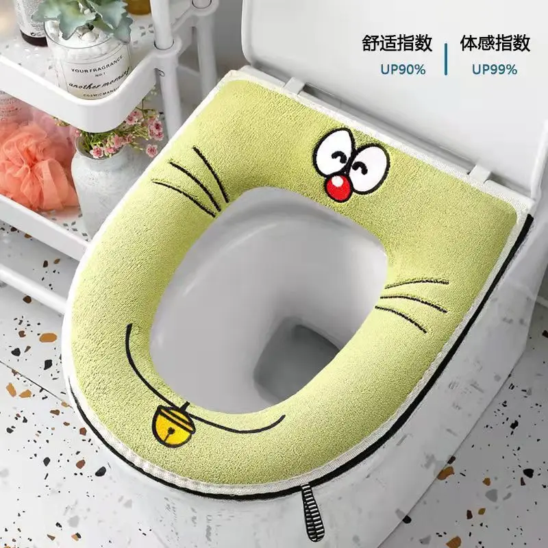 

Bandai Doraemon Waterproof Thickened Bathroom Toilet Mat Washable