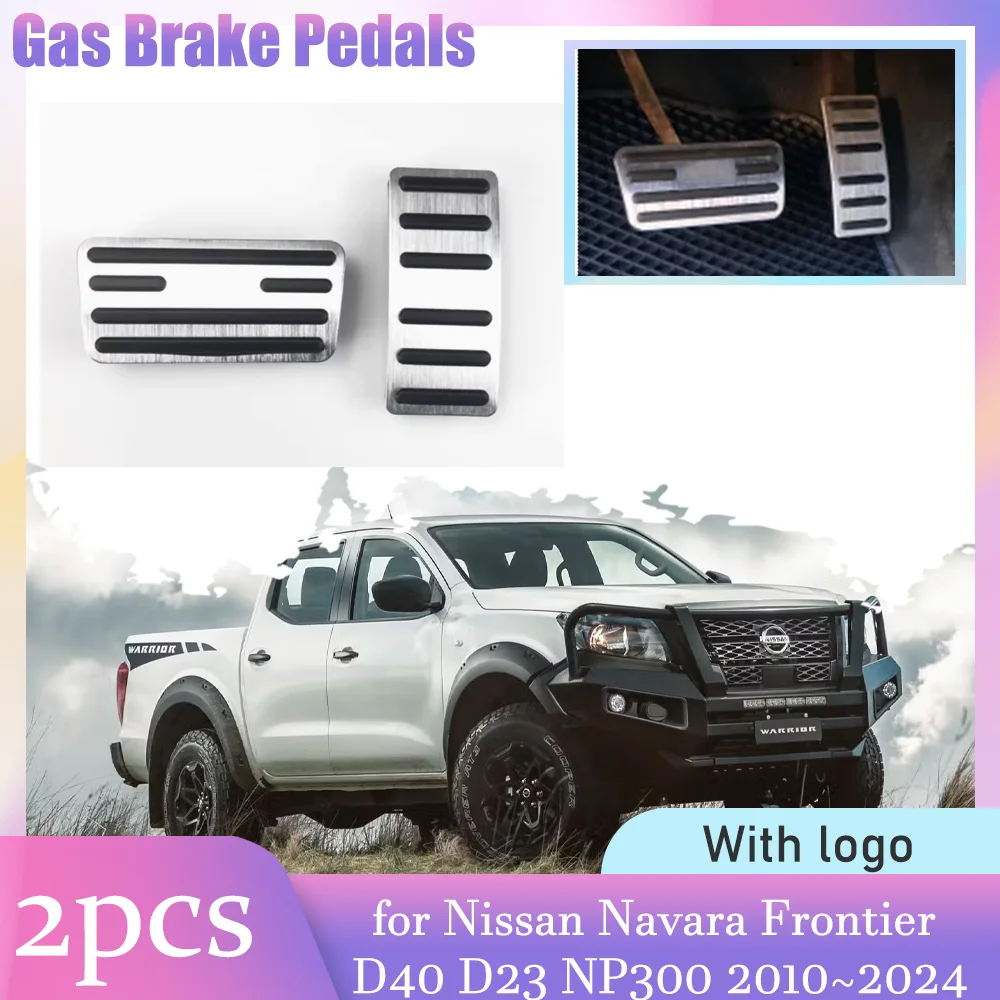 Педали газового тормоза для Nissan Navara Frontier D40 D23 NP300 Renault Alaskan 2010 ~ 2024