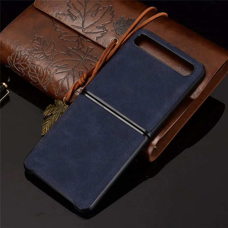 For Samsung Galaxy Z Flip3 Flip4 Case Soft PU Leather Protective Cover Luxury Shockproof Shell for Galaxy Z Flip 3 Flip 4 Case