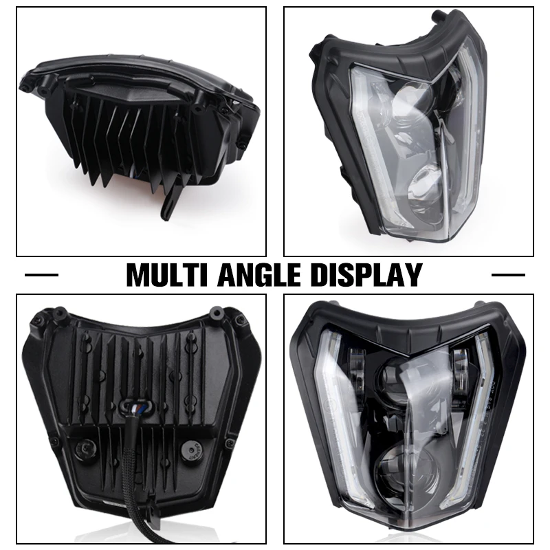 Фитиль Головной фонарь для мотоцикла 12 В KTM EXC XC XCF XCW XCFW SXF SXS 125 150 250-530 690 2017-2018 -