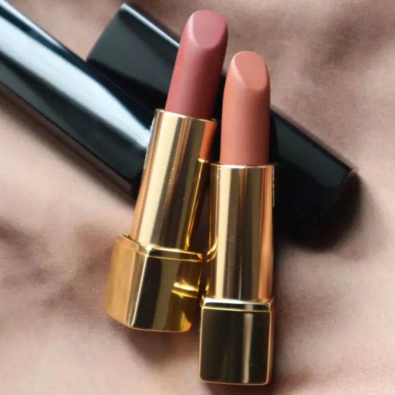 

French brand High Quality Lipstick Rouge Allure Velvet 8 Colors Red Nude Lip Stick Luminous Matte Lip Colour Daily Nude Makeup
