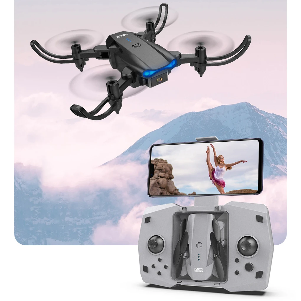 

KY906 мини Дрон 4k профессиональная HD Двойная камера Wifi Fpv складной Дрон один ключ возврат 360 Rolling RC вертолет DronToys для мальчиков