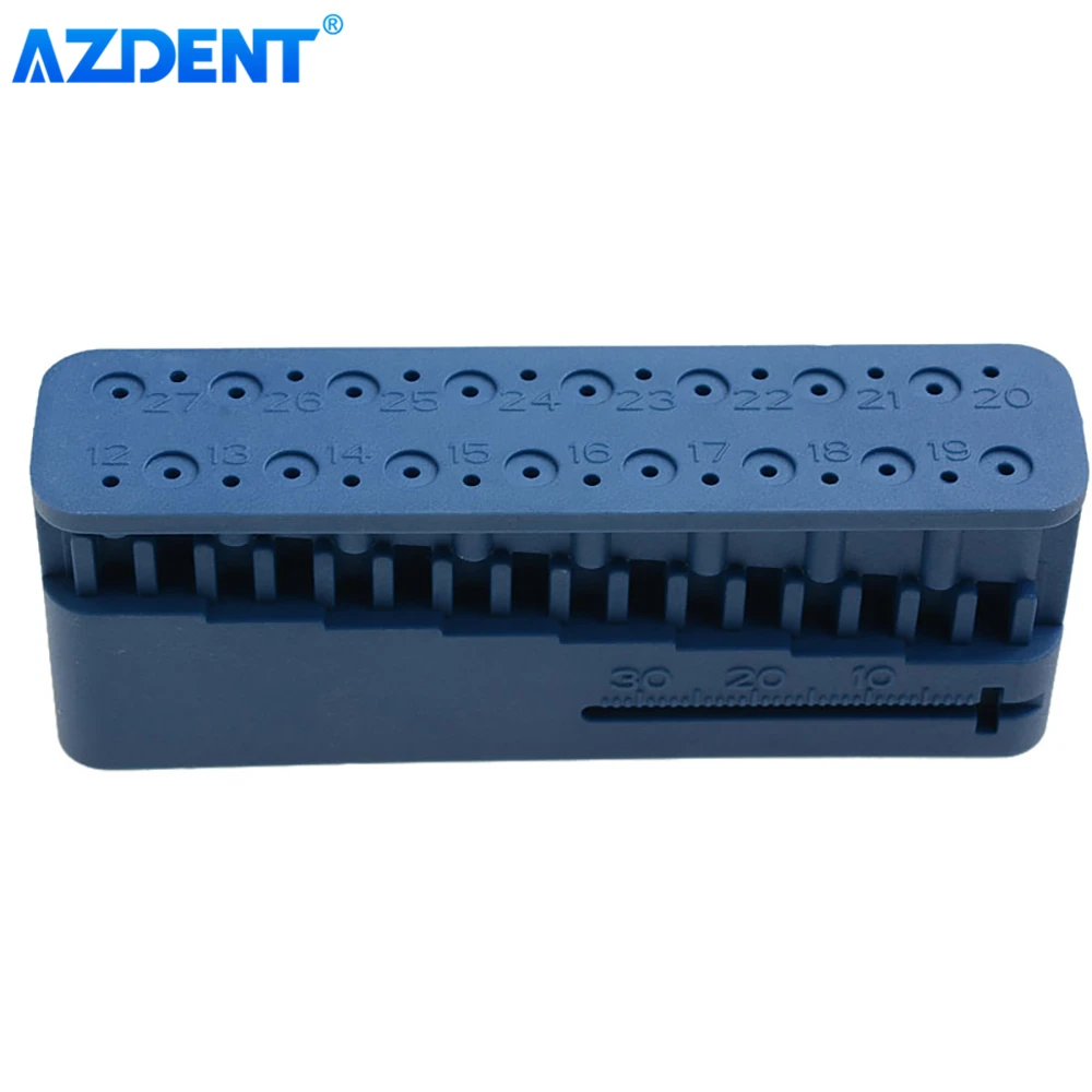 Стоматологическая эндодонтическая линейка AZDENT фотофайлы инструменты для