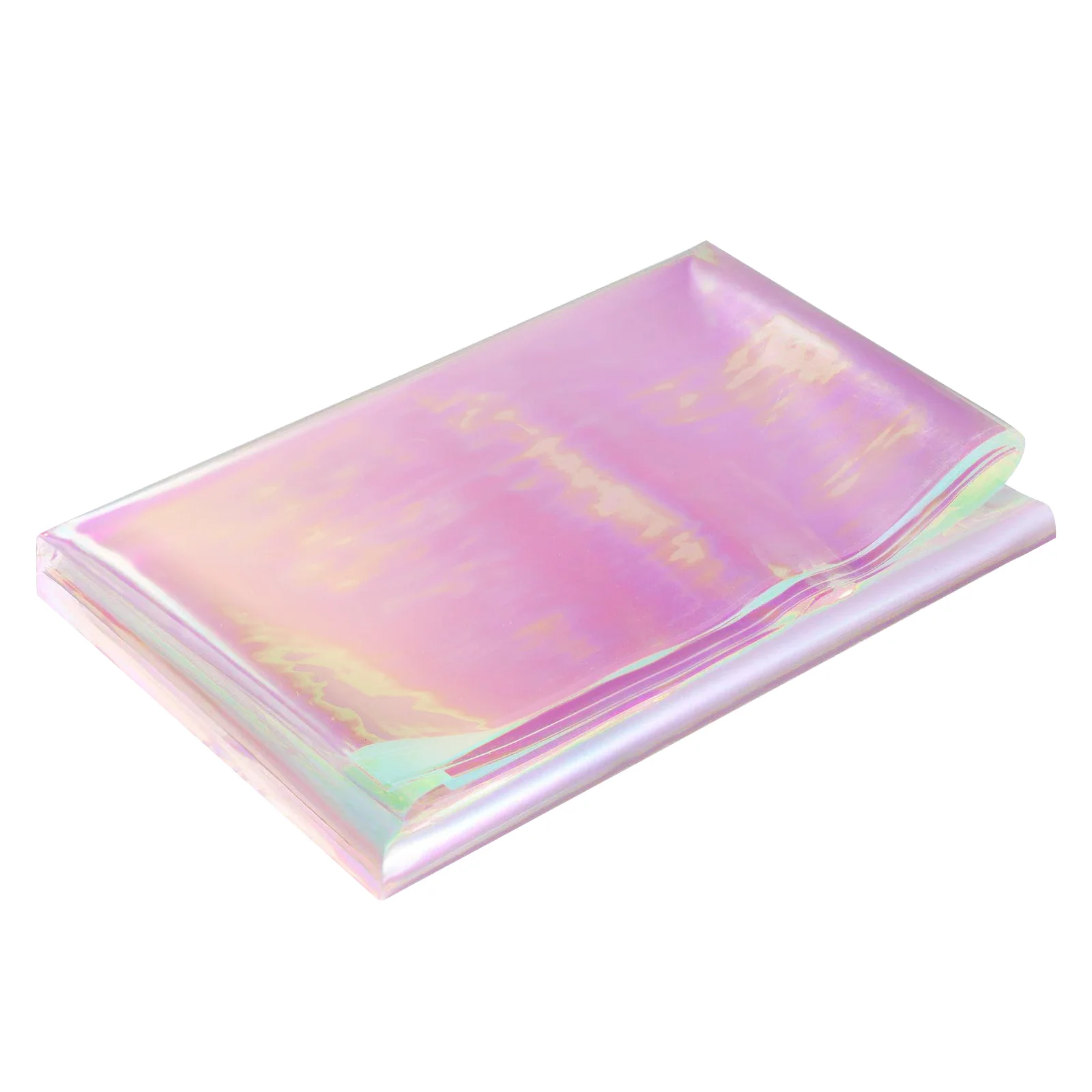 Wrapping Iridescent Wrap Holographic Flower Roll Rainbow Gif