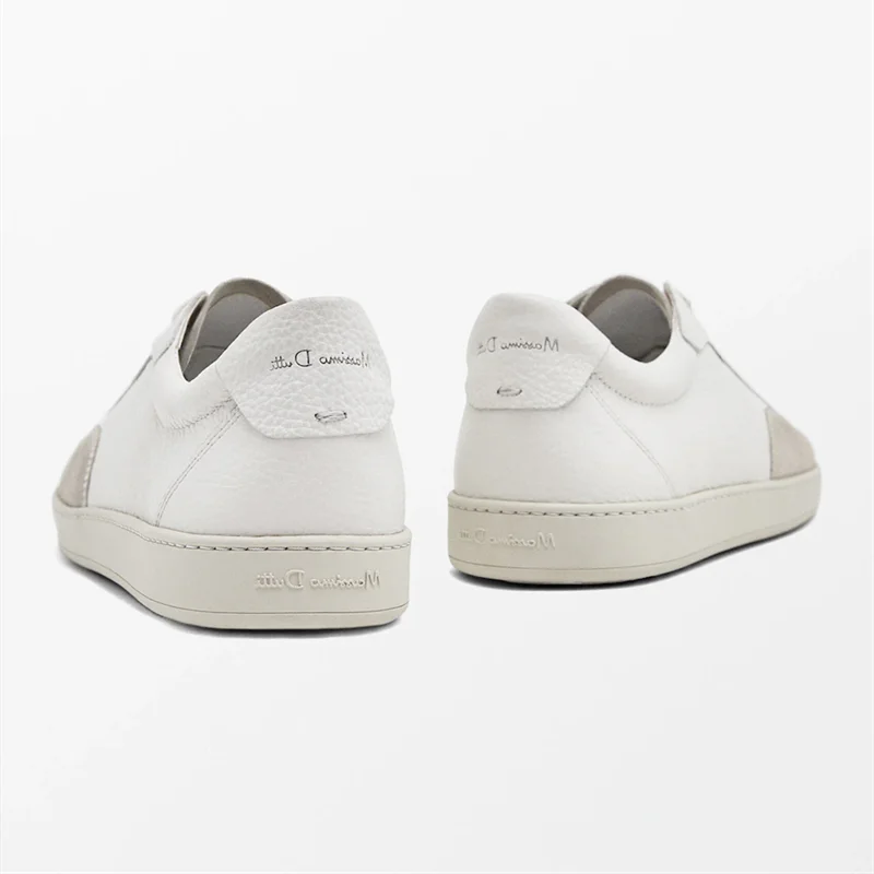 LINJER STRICKLIN новые зимние кроссовки на плоской подошве из натуральной кожи мужские